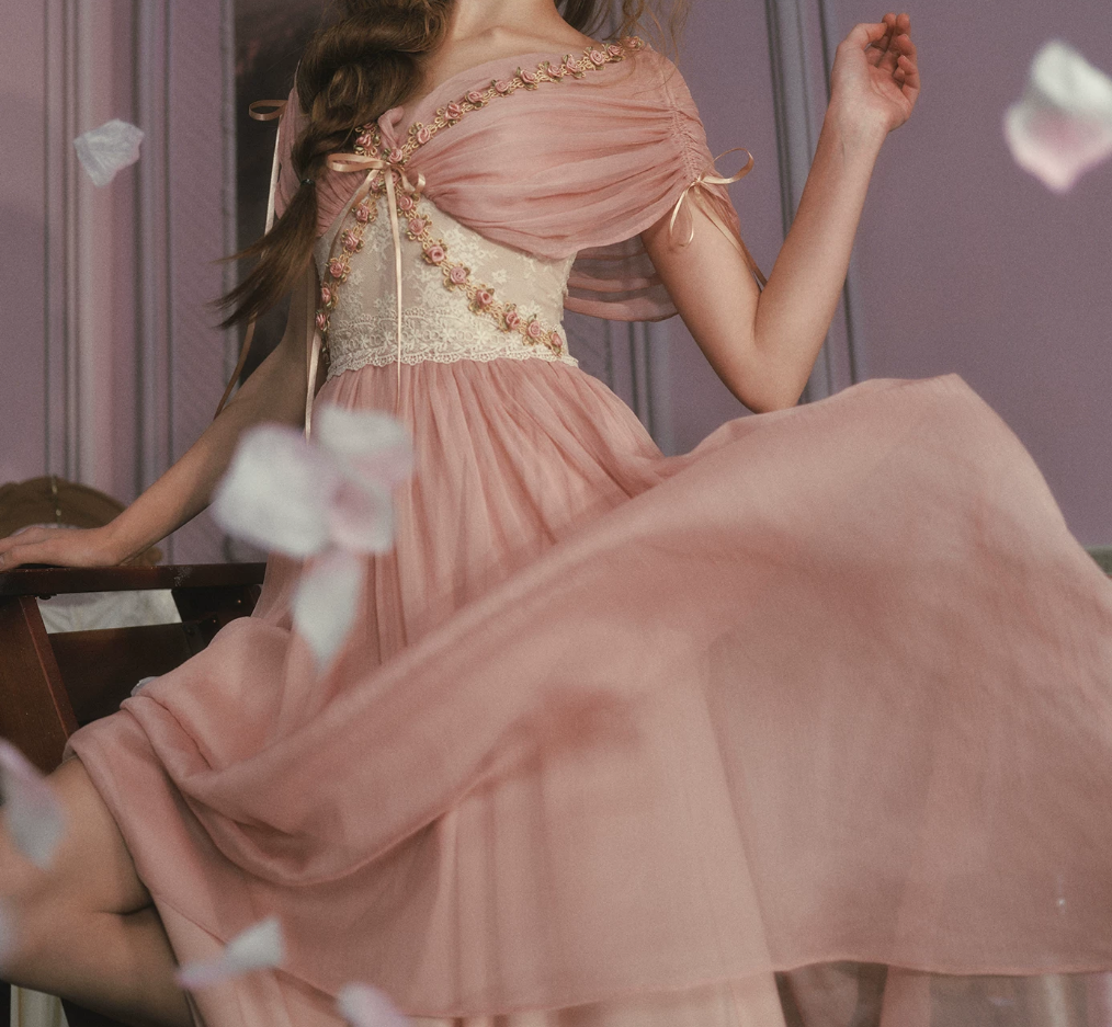 Robe de bal de princesse bustier à volants en satin long, robe de soirée C8117