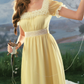 Robe de bal de princesse bustier à volants en satin long, robe de soirée C8117