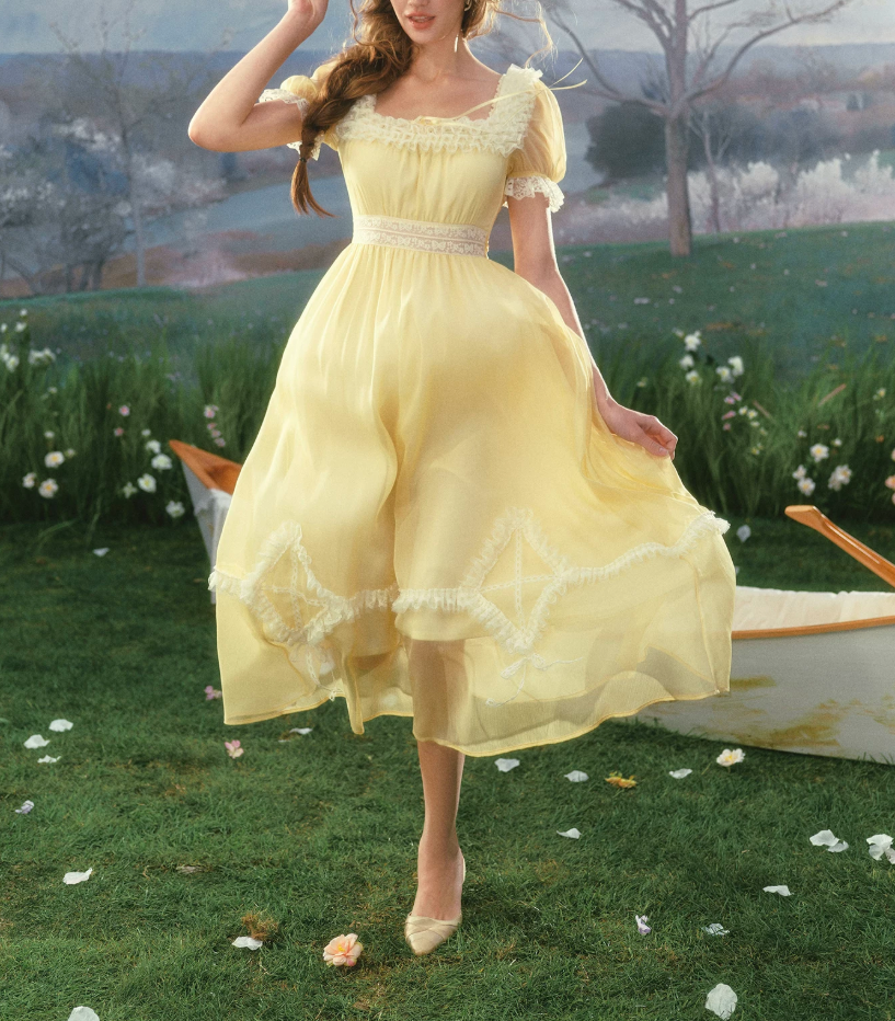 Robe de bal de princesse bustier à volants en satin long, robe de soirée C8117