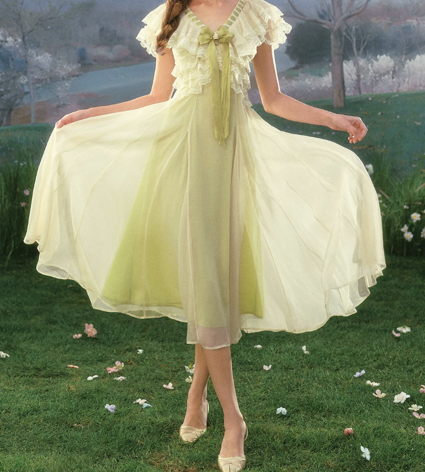 Robe de bal de princesse bustier à volants en satin long, robe de soirée C8117