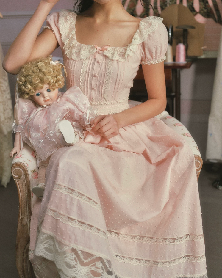Robe de bal de princesse bustier à volants en satin long, robe de soirée C8117