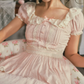 Robe de bal de princesse bustier à volants en satin long, robe de soirée C8117