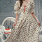 Robe de bal de princesse bustier à volants en satin long, robe de soirée C8117