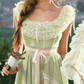 Robe de bal de princesse bustier à volants en satin long, robe de soirée C8117