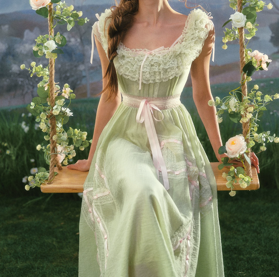 Robe de bal de princesse bustier à volants en satin long, robe de soirée C8117