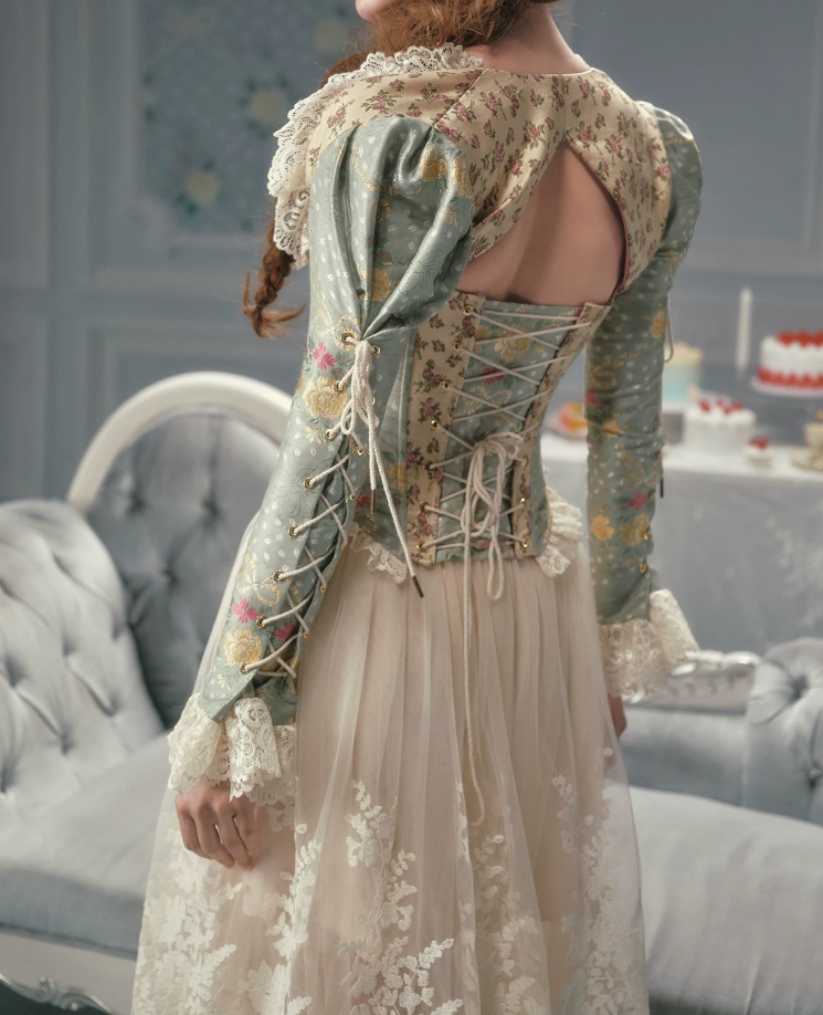 Robe de bal de princesse bustier à volants en satin long, robe de soirée C8117
