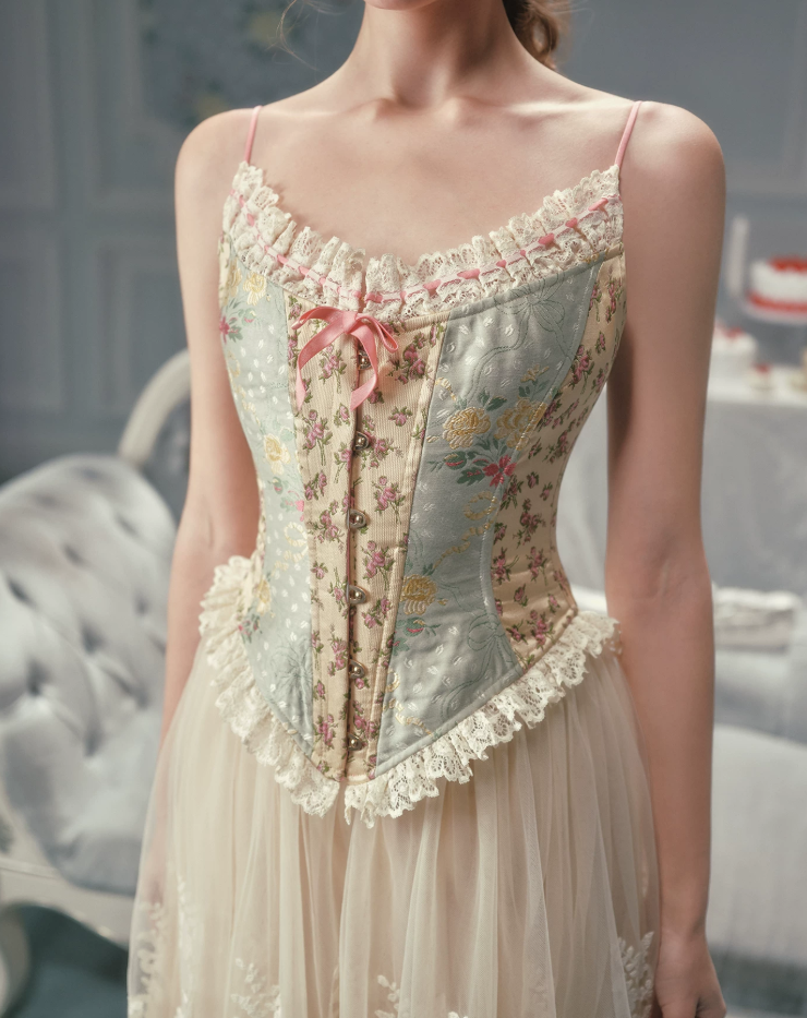 Robe de bal de princesse bustier à volants en satin long, robe de soirée C8117