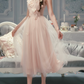 Robe de bal de princesse bustier à volants en satin long, robe de soirée C8117