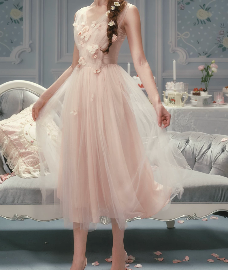 Robe de bal de princesse bustier à volants en satin long, robe de soirée C8117