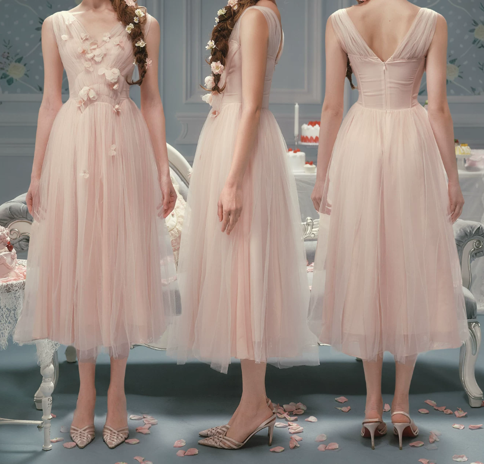 Robe de bal de princesse bustier à volants en satin long, robe de soirée C8117