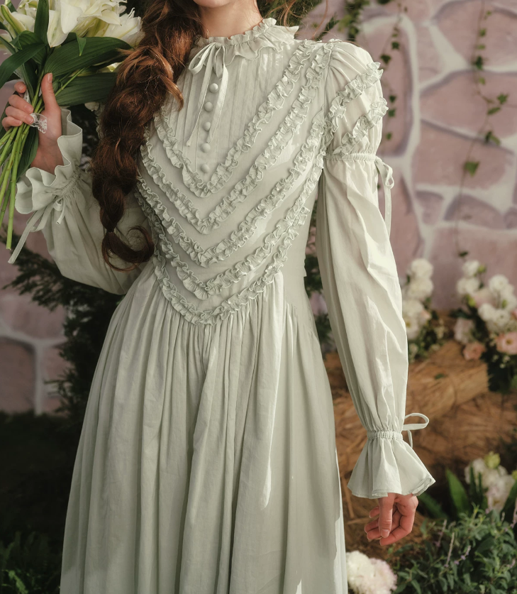 Robe de bal de princesse bustier à volants en satin long, robe de soirée C8117