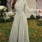 Robe de bal de princesse bustier à volants en satin long, robe de soirée C8117