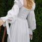Robe de bal de princesse bustier à volants en satin long, robe de soirée C8117