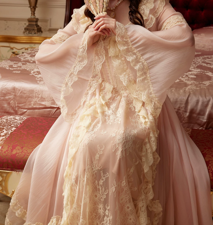 Robe de bal de princesse bustier à volants en satin long, robe de soirée C8117