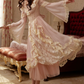 Robe de bal de princesse bustier à volants en satin long, robe de soirée C8117