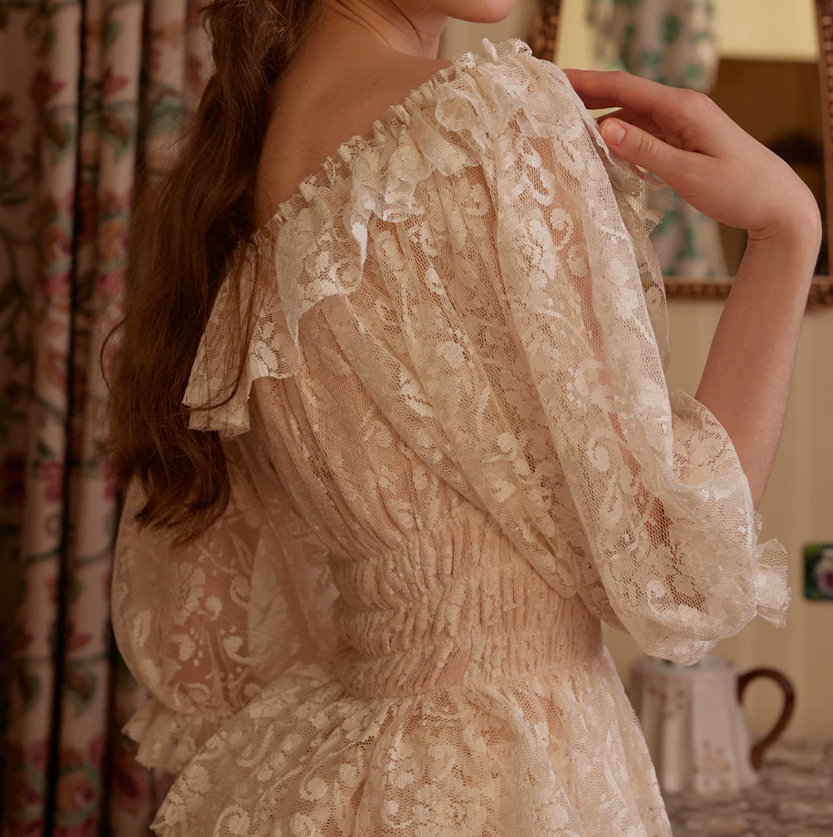Robe de bal de princesse bustier à volants en satin long, robe de soirée C8117