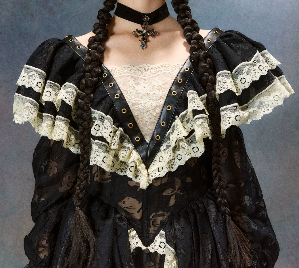 Robe de bal de princesse bustier à volants en satin long, robe de soirée C8117