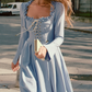 Robe de bal de princesse bustier à volants en satin long, robe de soirée C8117