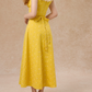 Robe de bal de princesse bustier à volants en satin long, robe de soirée C8117