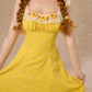 Robe de bal de princesse bustier à volants en satin long, robe de soirée C8117