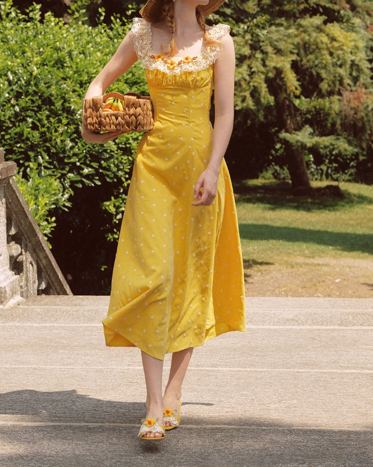 Robe de bal de princesse bustier à volants en satin long, robe de soirée C8117