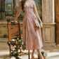 Robe de bal de princesse bustier à volants en satin long, robe de soirée C8117