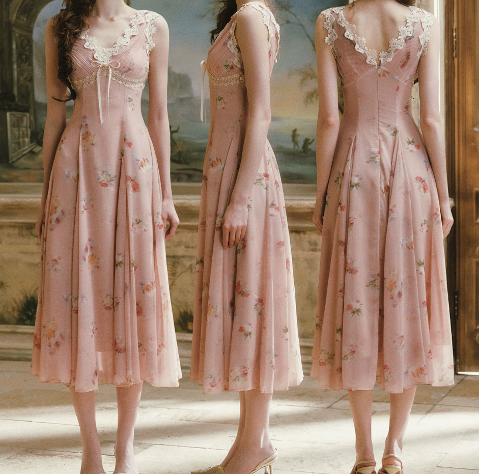 Robe de bal de princesse bustier à volants en satin long, robe de soirée C8117