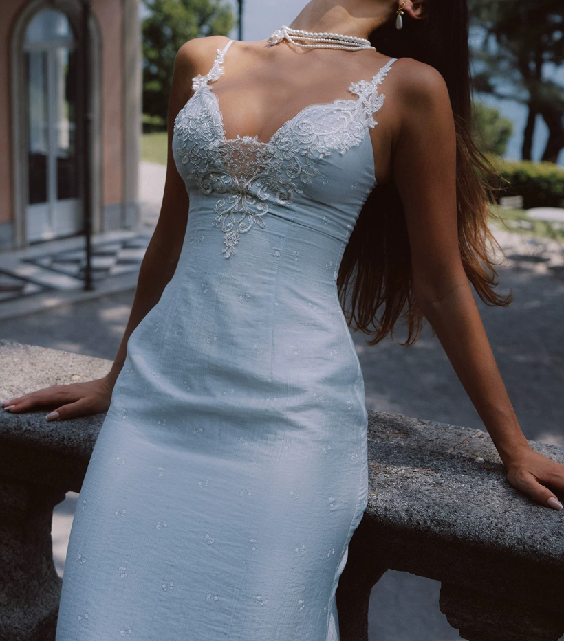 Robe de bal de princesse bustier à volants en satin long, robe de soirée C8117