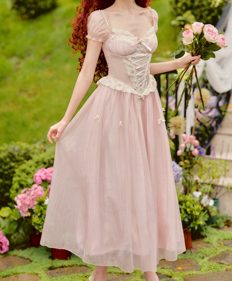 Robe de bal de princesse bustier à volants en satin long, robe de soirée C8117