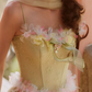 Vintage Spaghetti Straps Green Prom Dress Tulle Appliques A-Line Evening Dress C8626
