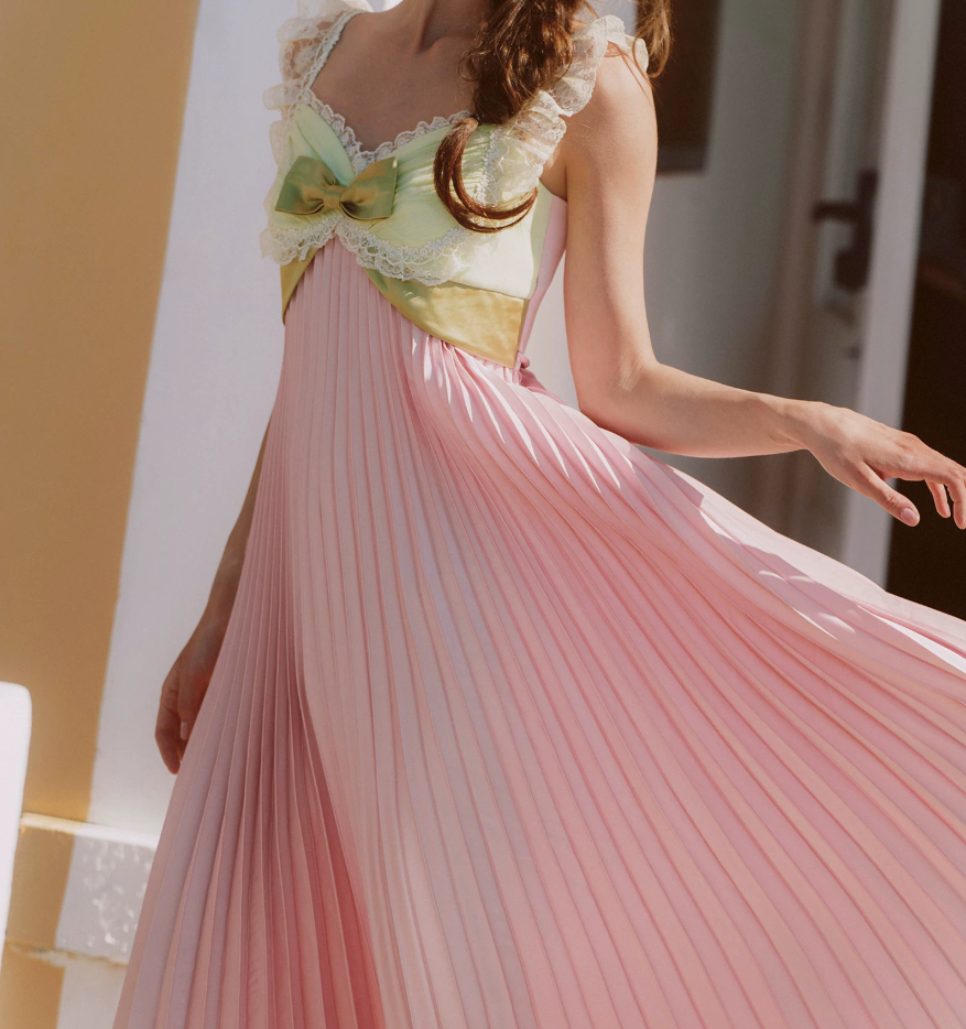 Robe de bal de princesse bustier à volants en satin long, robe de soirée C8117