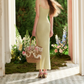 Dreamy Spaghetti Straps Green Prom Dress Appliques Slit Sheath Evening Dress C8636