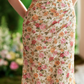 Fascinating Off-Shoulder Lace Prom Dress Floral Mermaid Evening Dress C8638