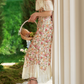 Fascinating Off-Shoulder Lace Prom Dress Floral Mermaid Evening Dress C8638
