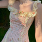 Mini robe de soirée en satin, sans bretelles, sans manches, ligne a, simple, C899