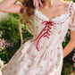 Robe de bal de princesse bustier à volants en satin long, robe de soirée C8117