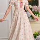 Robe de bal de princesse bustier à volants en satin long, robe de soirée C8117
