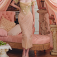 Robe de bal de princesse bustier à volants en satin long, robe de soirée C8117