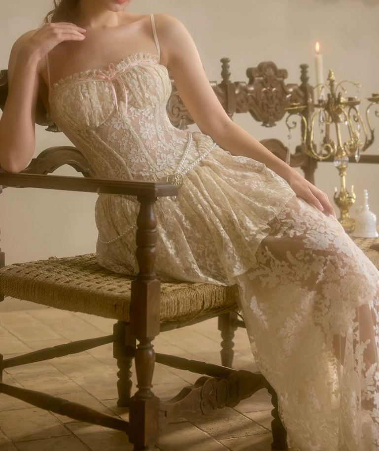 Robe de bal de princesse bustier à volants en satin long, robe de soirée C8117