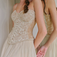 Robe de bal de princesse bustier à volants en satin long, robe de soirée C8117
