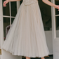 Robe de bal de princesse bustier à volants en satin long, robe de soirée C8117