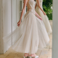 Robe de bal de princesse bustier à volants en satin long, robe de soirée C8117