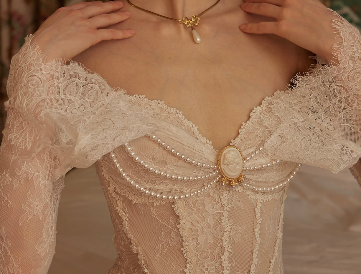 Robe de bal de princesse bustier à volants en satin long, robe de soirée C8117