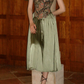 Robe de bal de princesse bustier à volants en satin long, robe de soirée C8117