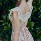 Robe de bal de princesse bustier à volants en satin long, robe de soirée C8117