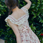 Robe de bal de princesse bustier à volants en satin long, robe de soirée C8117