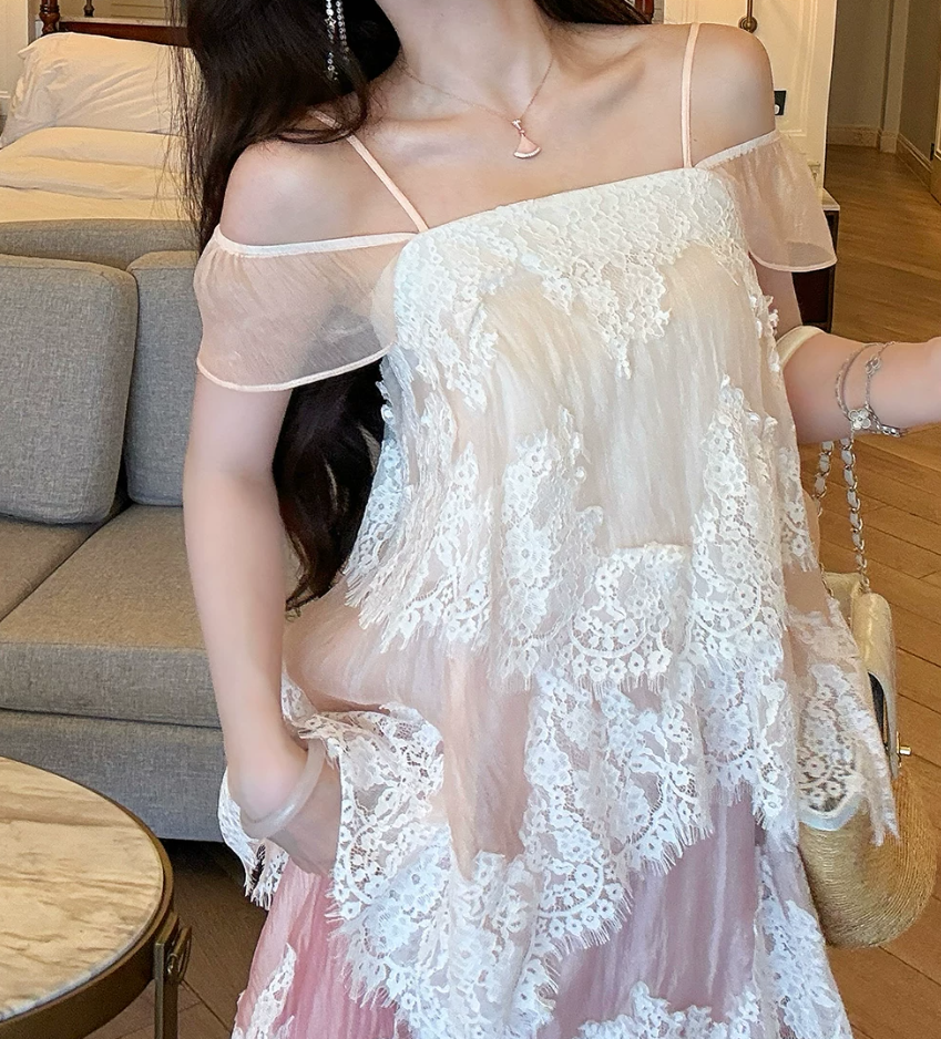 Robe de bal de princesse bustier à volants en satin long, robe de soirée C8117