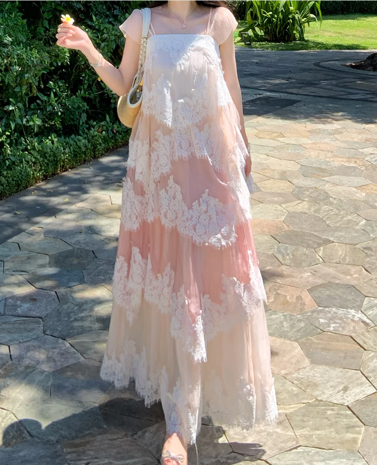 Robe de bal de princesse bustier à volants en satin long, robe de soirée C8117