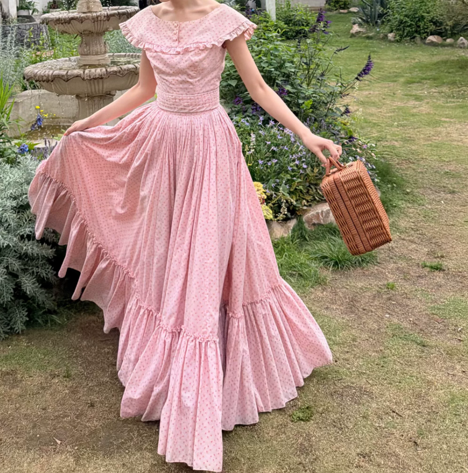 Robe de bal de princesse bustier à volants en satin long, robe de soirée C8117