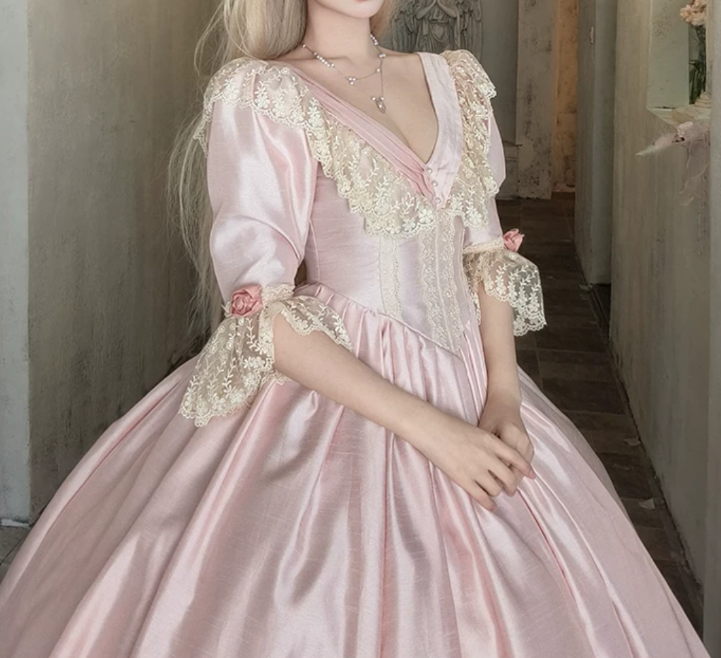 Robe de bal de princesse bustier à volants en satin long, robe de soirée C8117